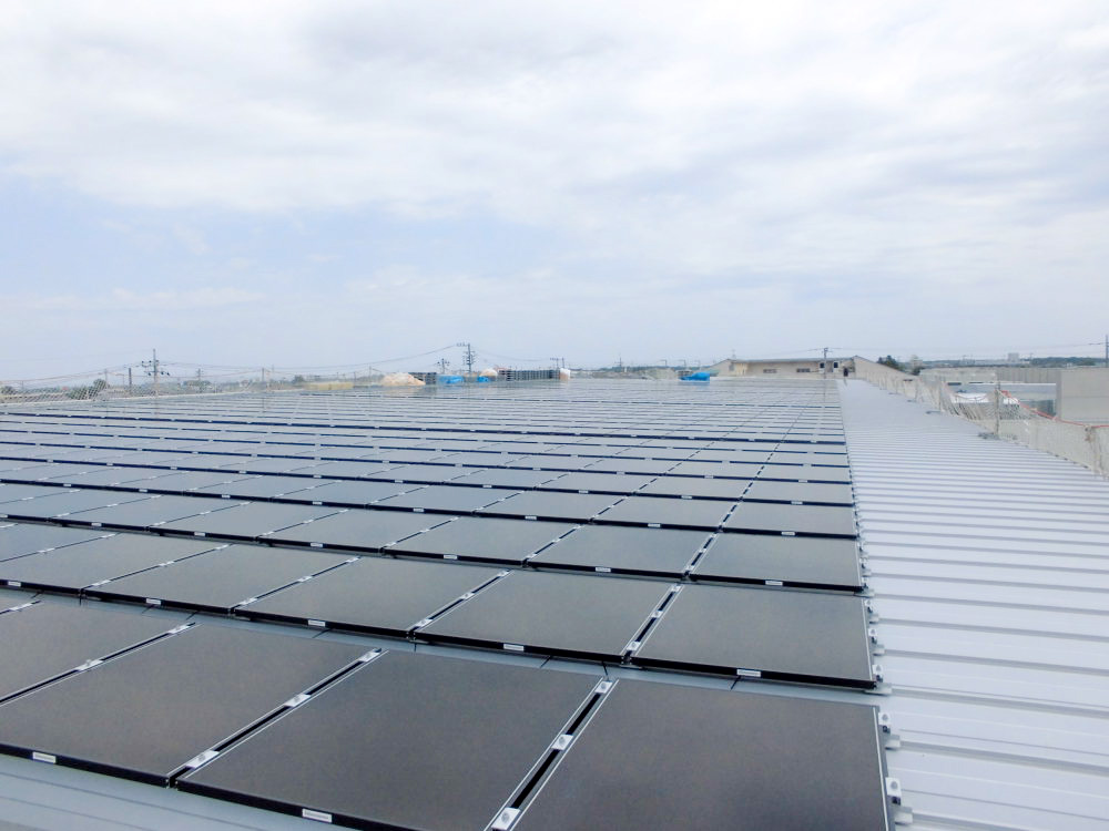 イフジ産業株式会社様太陽光発電設備工事