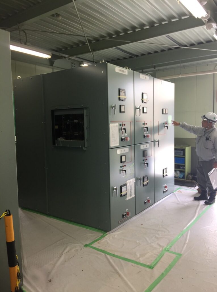 高圧受変電設備増設工事
